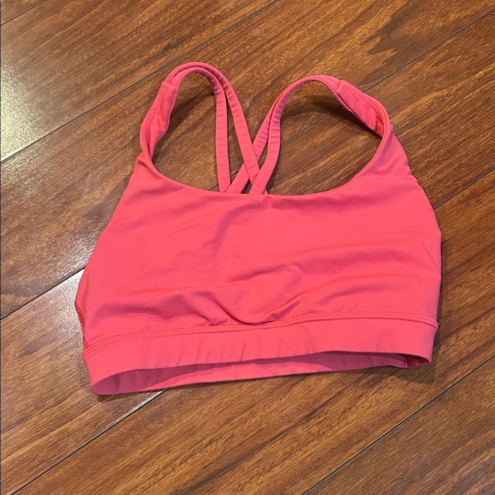 Lululemon Pink energy bra